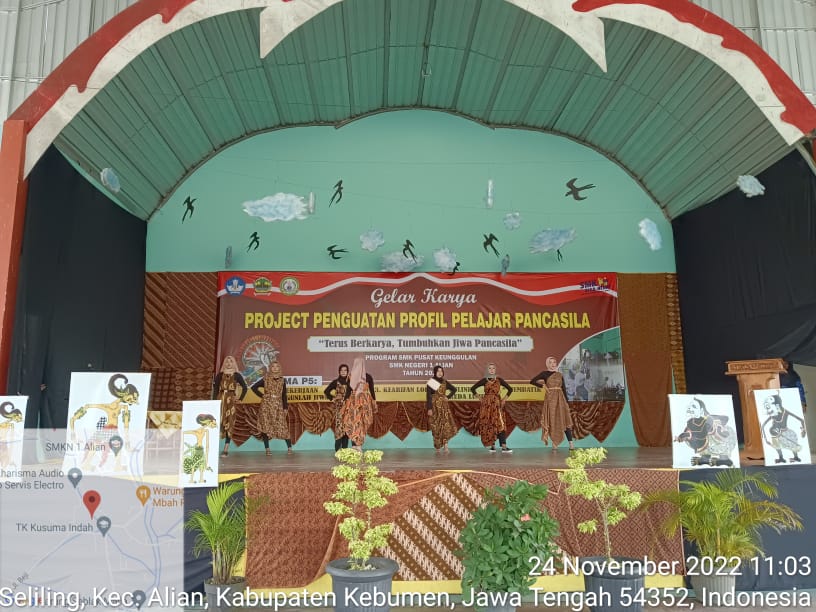 Gelar Karya P5 (Project Penguatan Profil Pelajar Pancasila) - SMKN 1 ALIAN